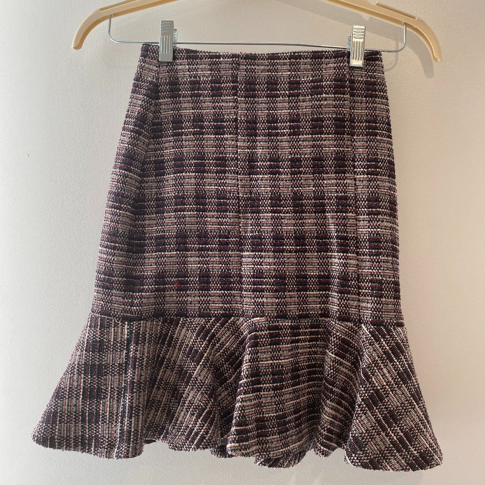 Kookai, Plaid Skirt, Size US 2/4